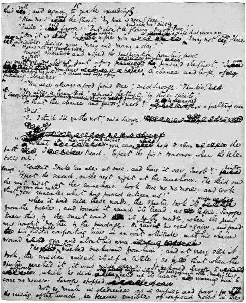 Original manuscript of Page 15. Original manuscript of Page 15.