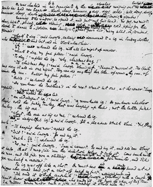 Original manuscript of Page 62. Original manuscript of Page 62.